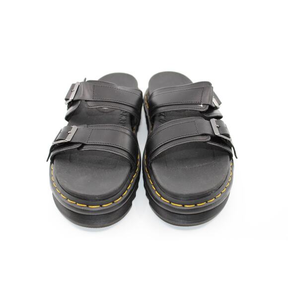 B5 New DR. MARTENS Unisex-Adult Myles Sandal Black Size Mens US 13 - Picture 2 of 6
